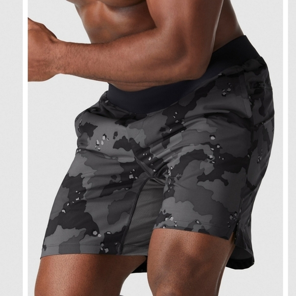 🌸Fabletics | Mens Camouflage Athletic‎ Shorts S - Picture 12 of 13